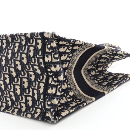 Christian Dior Oblique Medium Book Tote Blue Multicolor 9 of 12