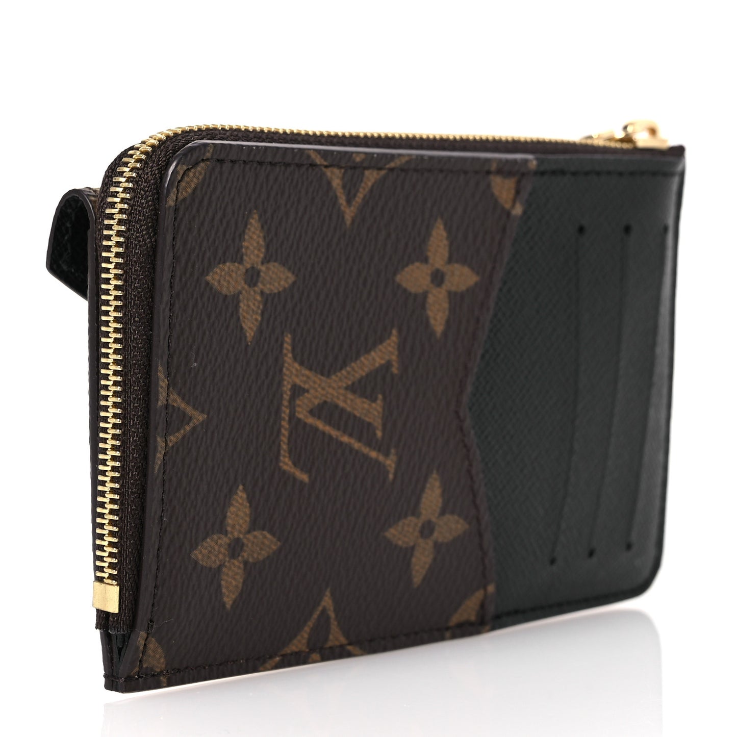Monogram Recto Verso Card Holder Black