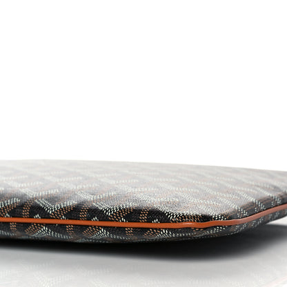 Goyard Goyardine Senat Pochette MM Black Gold 8 of 8