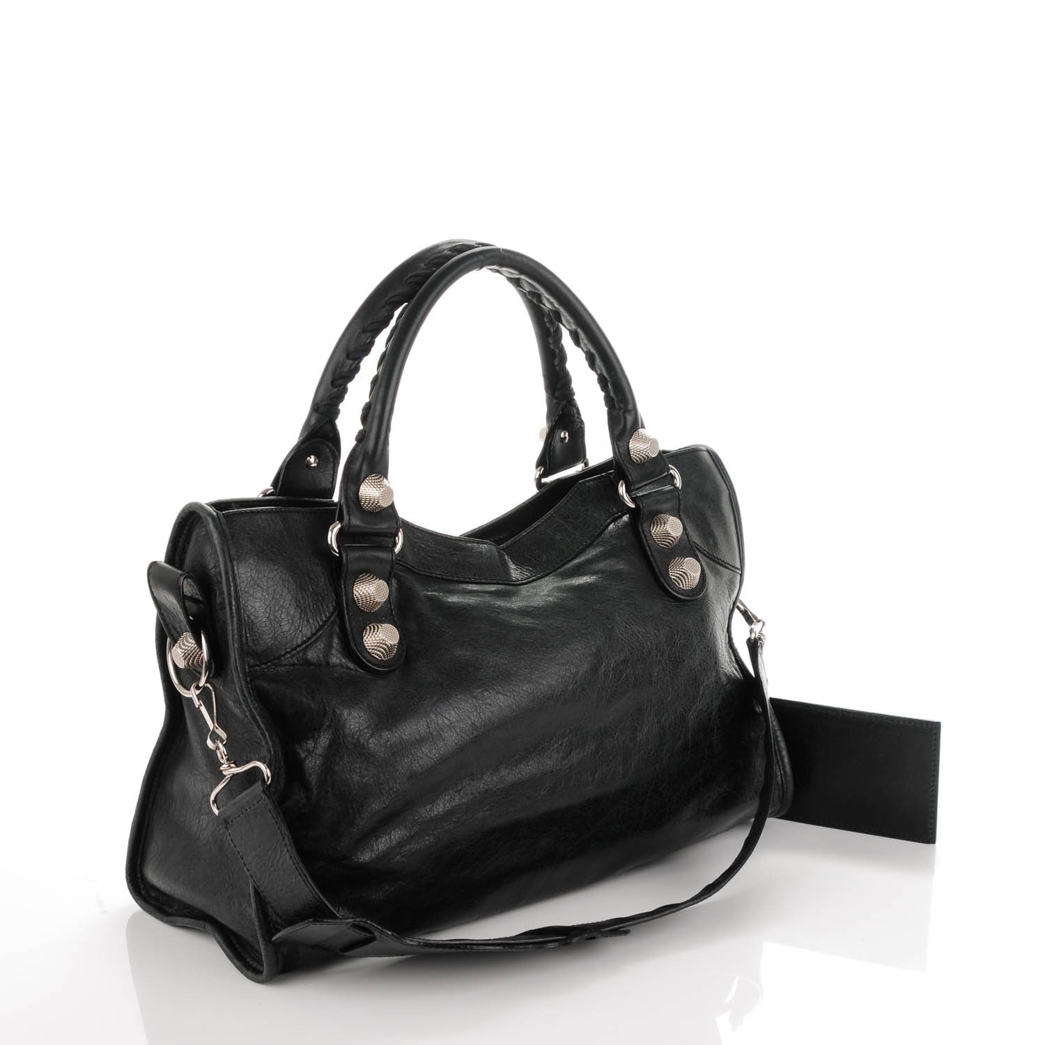 Balenciaga Agneau Giant 21 Silver Hardware City Black 3 of 8