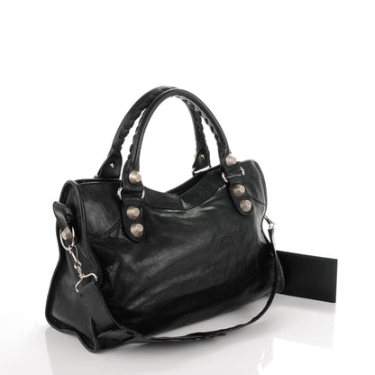 Balenciaga Agneau Giant 21 Silver Hardware City Black 3 of 8