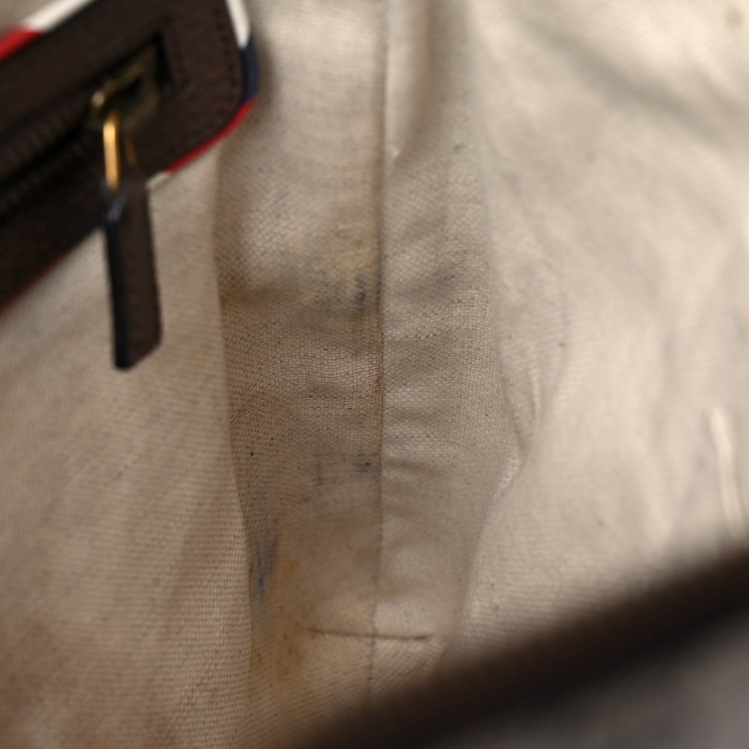 Gucci Soft GG Supreme Monogram Courrier Web Medium Flat Messenger Bag Beige New Acero Multicolor 15 of 25