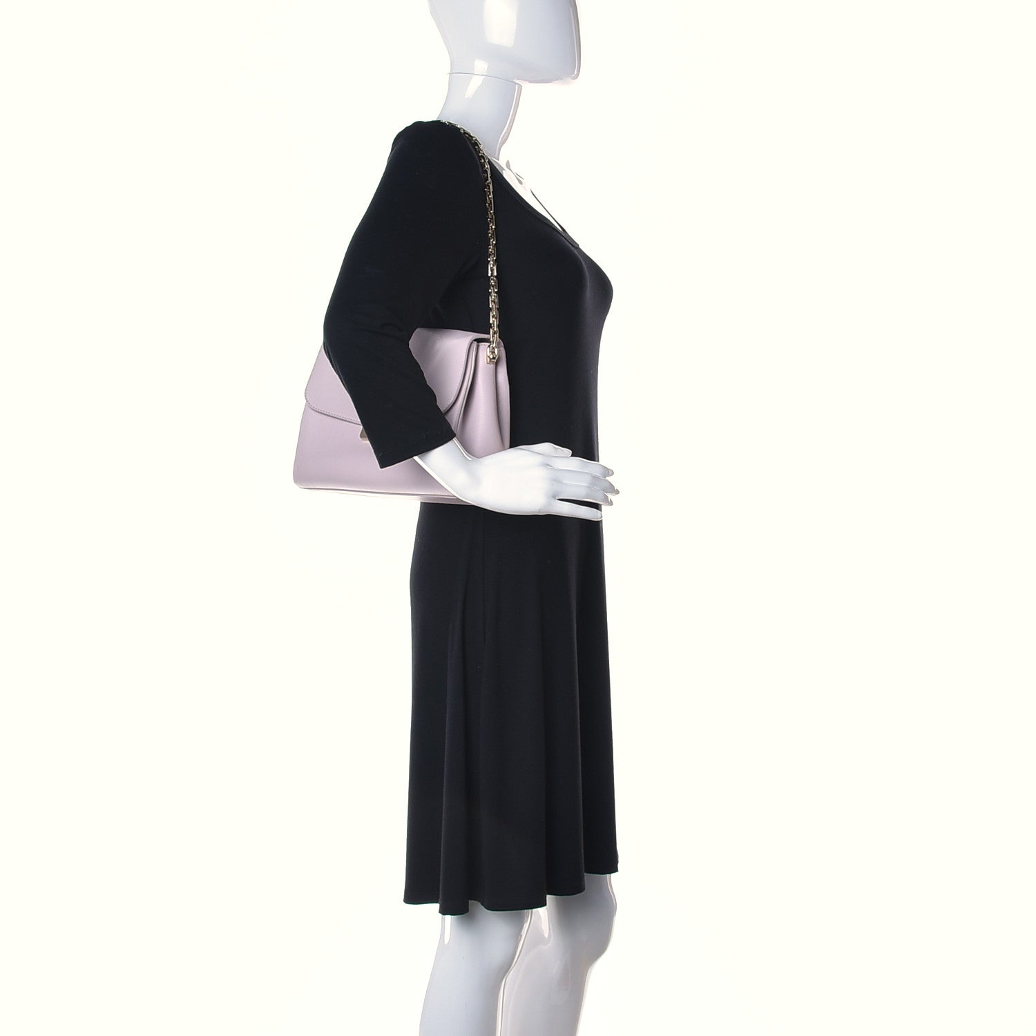 Christian Dior Calfskin Small Diorling Pink 2 of 15