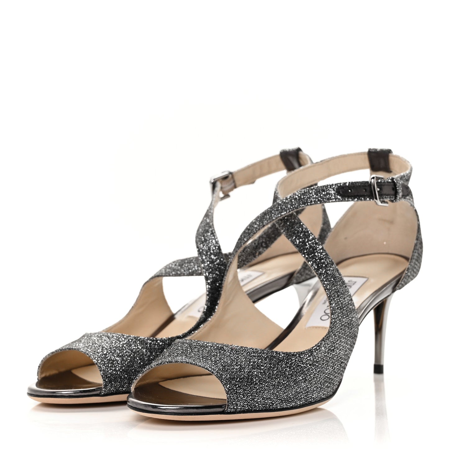 Dusty Glitter Emily 65 Sandals 38 Anthracite