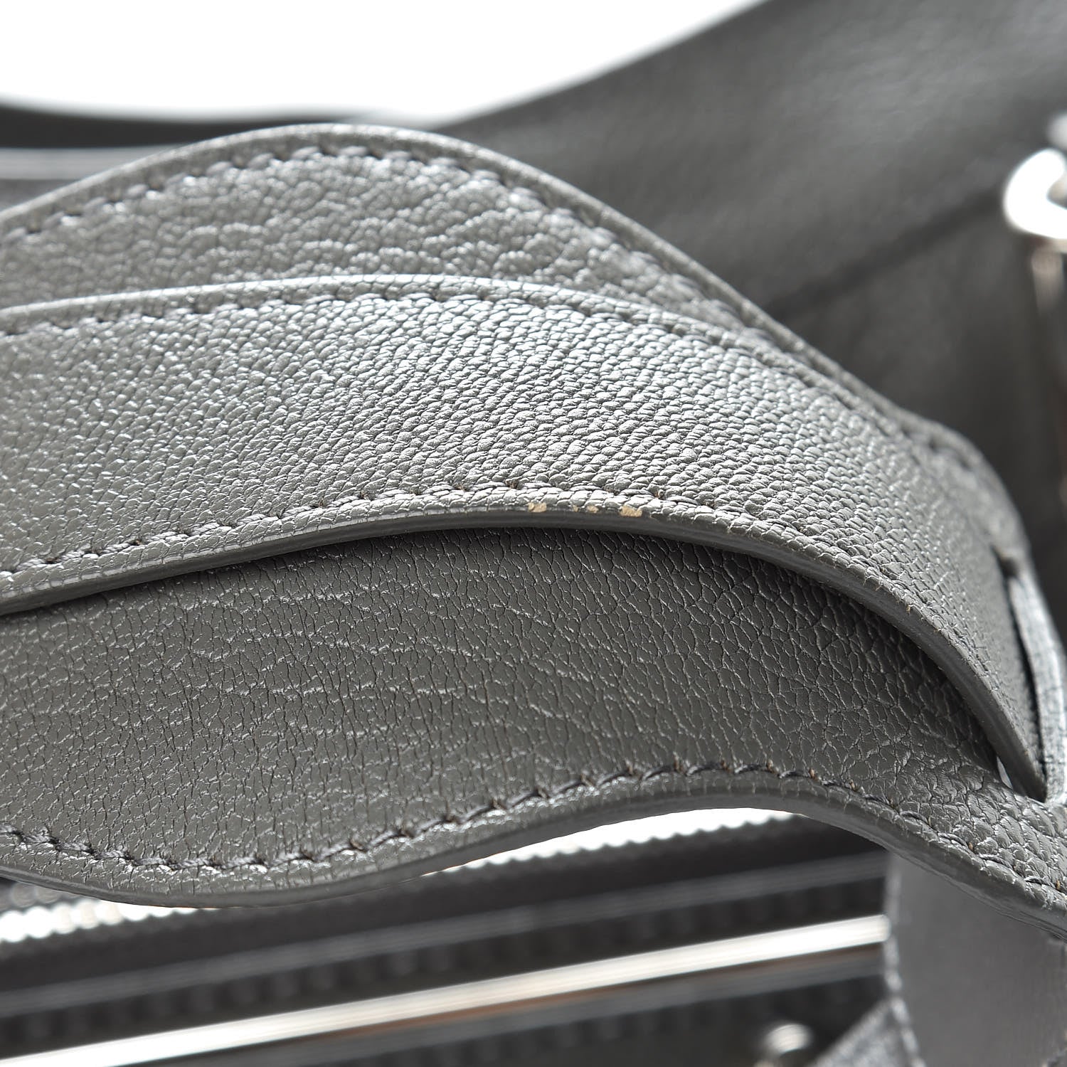 Balenciaga Chevre Silver Metallic Edge Hardware Town Gris Acier 17 of 17