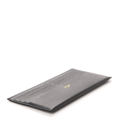 Louis Vuitton Calfskin Felicie Chain Wallet Card Holder Insert Black 4 of 6