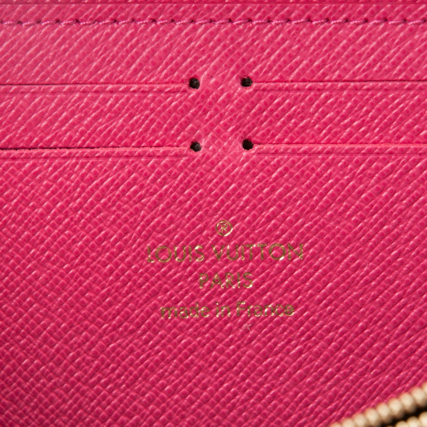 Louis Vuitton Monogram Clemence Wallet Hot Pink 6 of 7