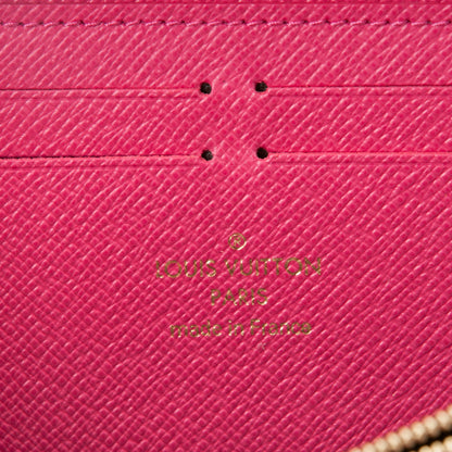 Louis Vuitton Monogram Clemence Wallet Hot Pink 6 of 7