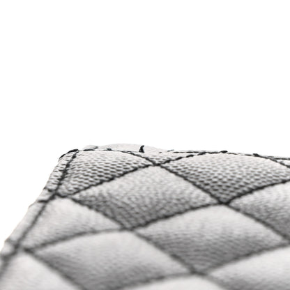 Saint Laurent Grain De Poudre Textured Mixed Matelasse Triquilt Small Monogram Satchel Black 12 of 13