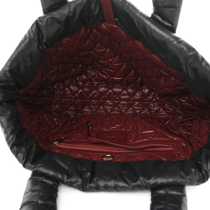 Chanel Lambskin Quilted Large Coco Cocoon Reversible Tote Black 8 of 18