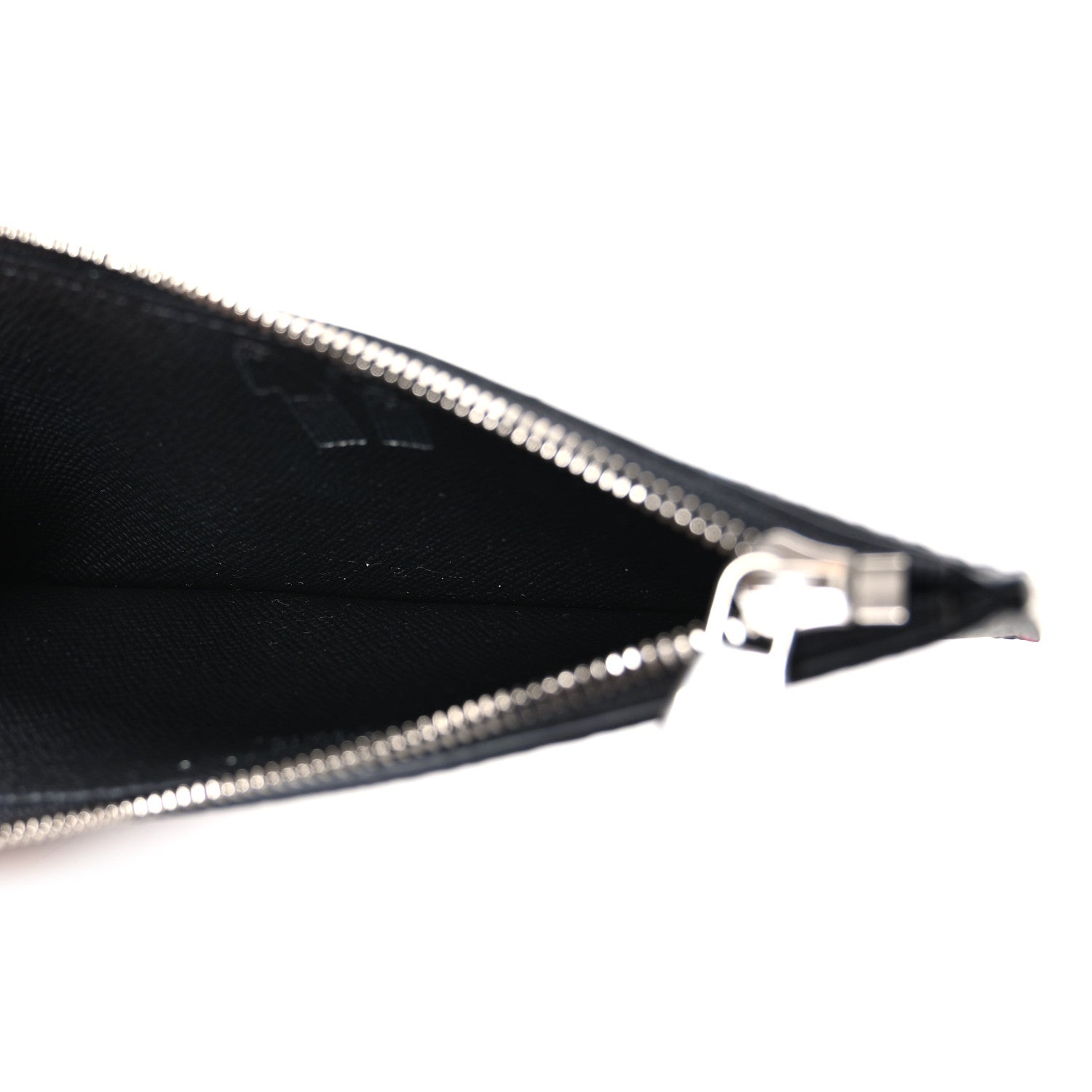 Louis Vuitton Monogram Iridescent Coin Card Holder  Black 5 of 7