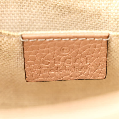 Gucci Pebbled Calfskin Small Soho Disco Bag Camelia 6 of 11