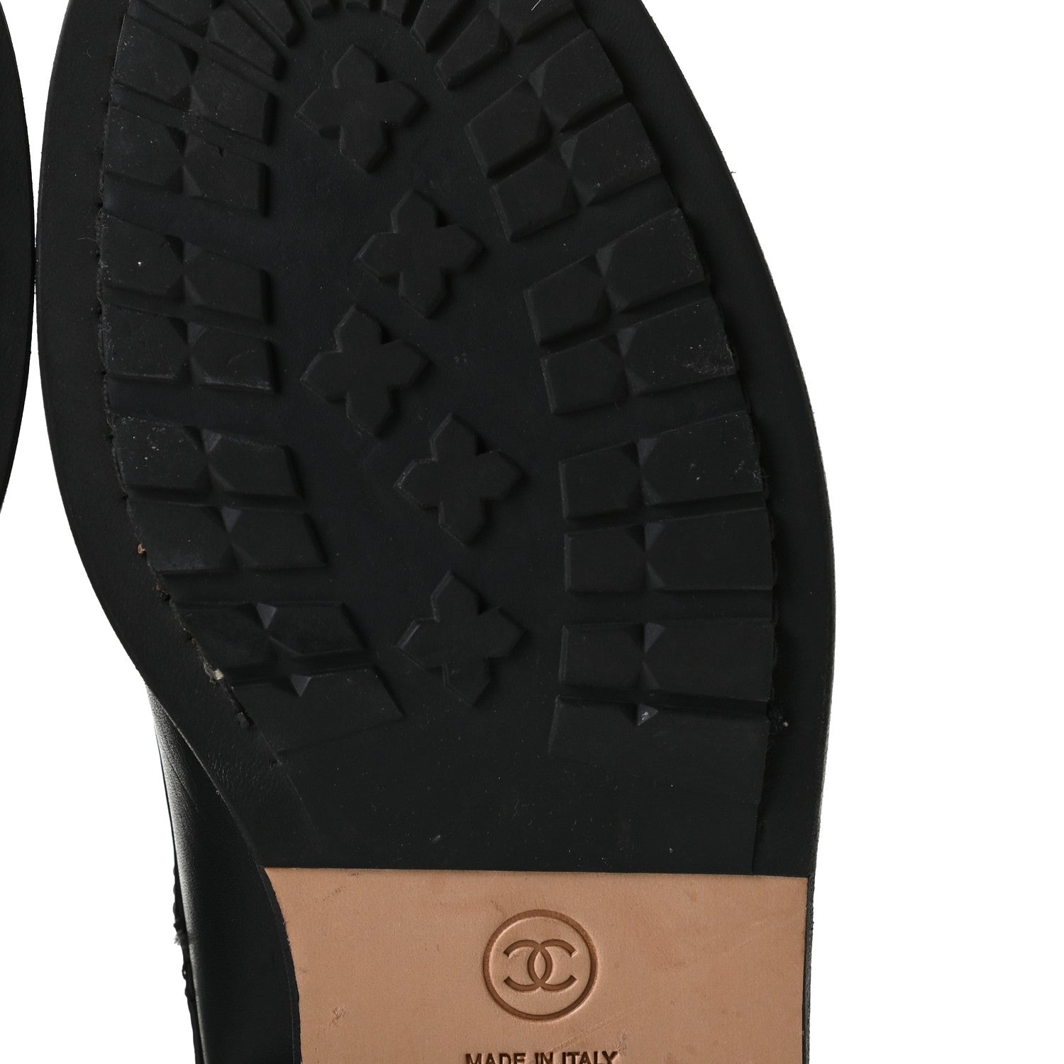 Chanel Calfskin Quilted Lace Up Combat Boots 39.5 Black 9 of 13