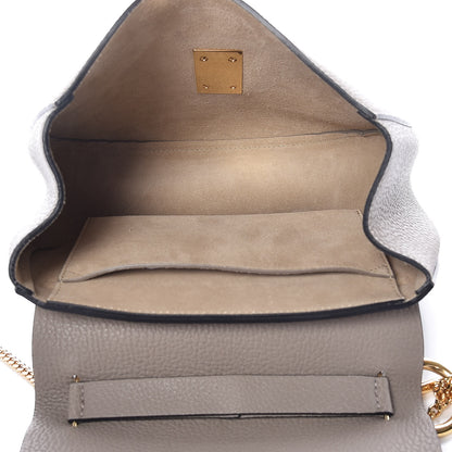 Chloe Grained Lambskin Drew Shoulder Bag Motty Grey 5 of 10