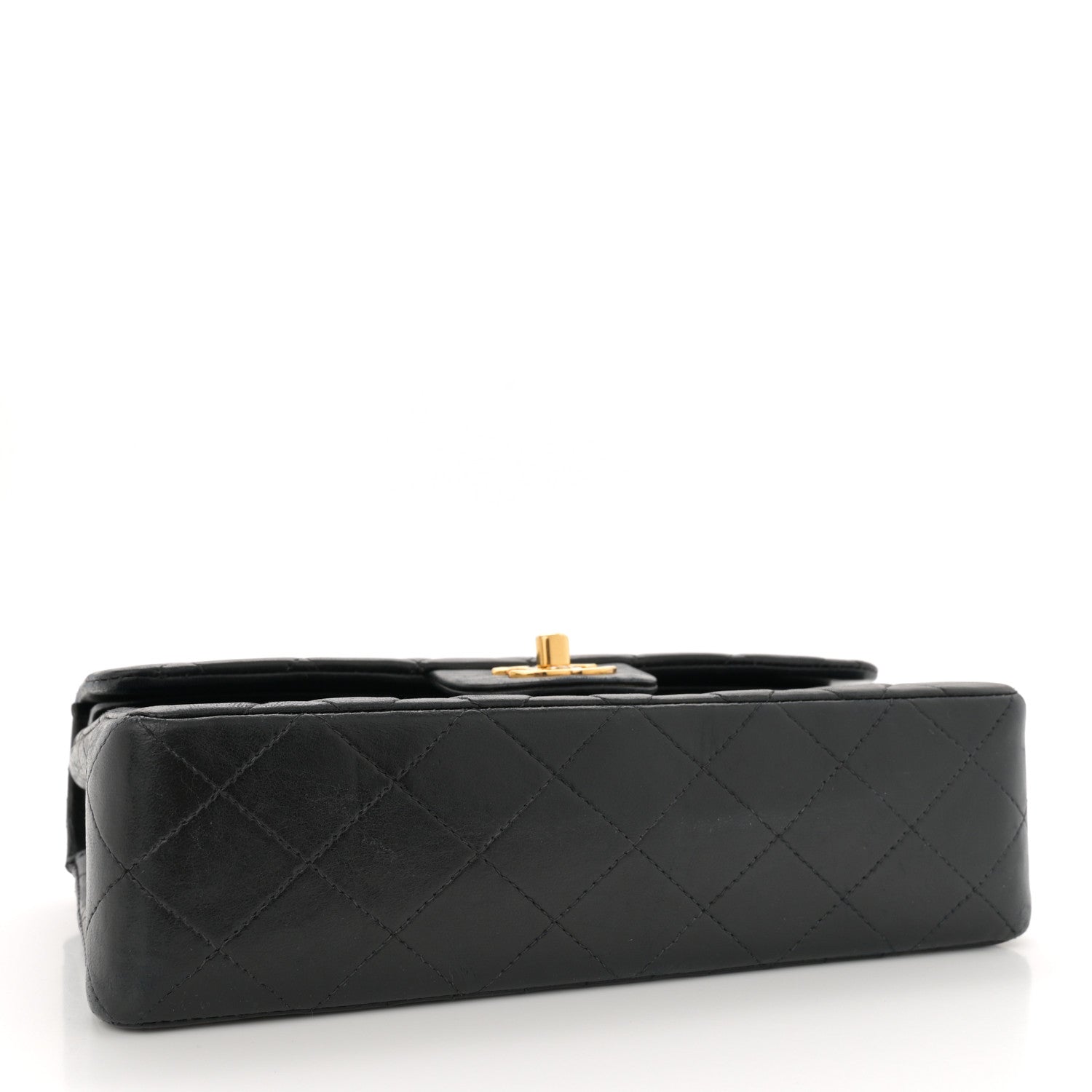Chanel Lambskin Quilted Small Double Flap Black 4 of 14