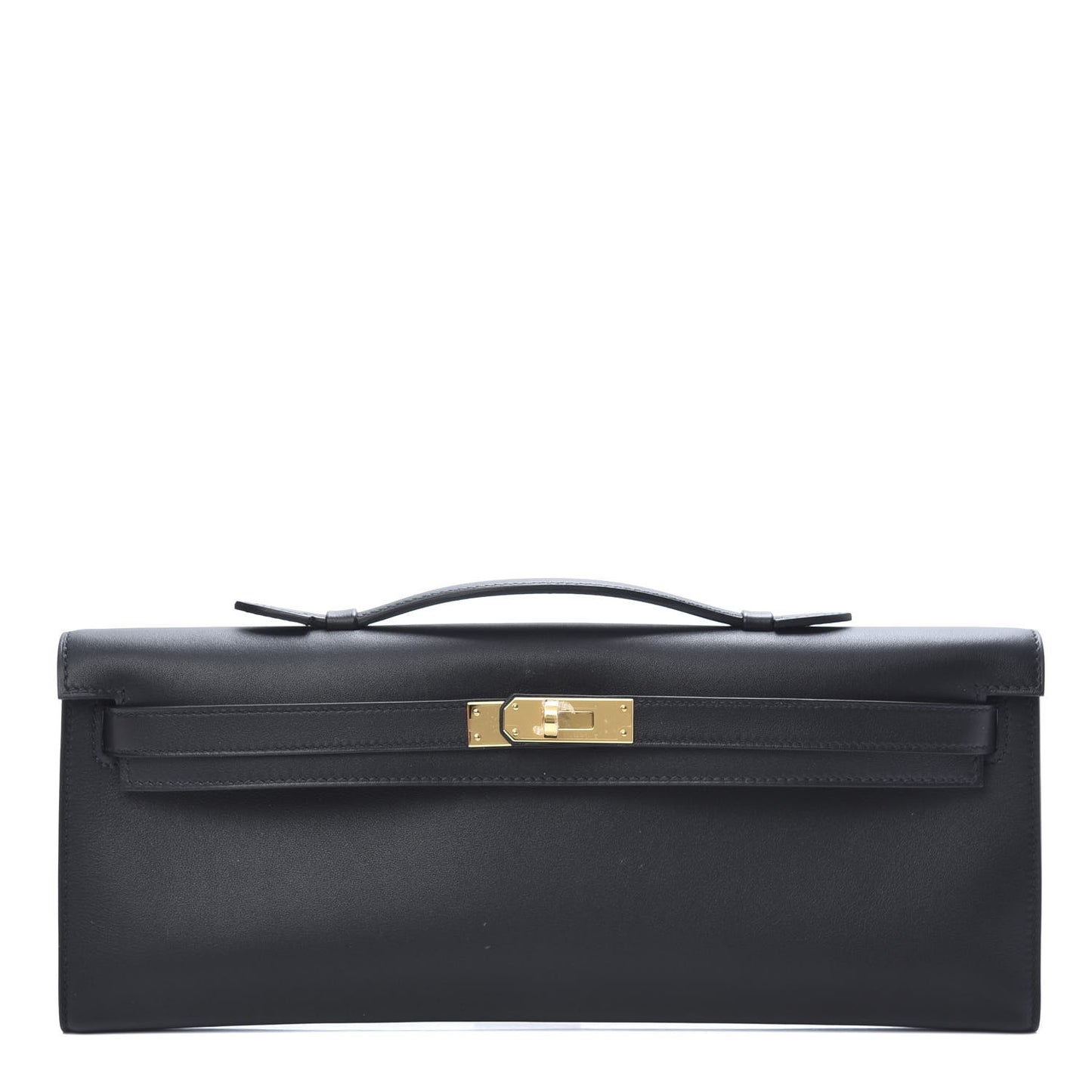 Swift Kelly Cut Clutch Pochette Black
