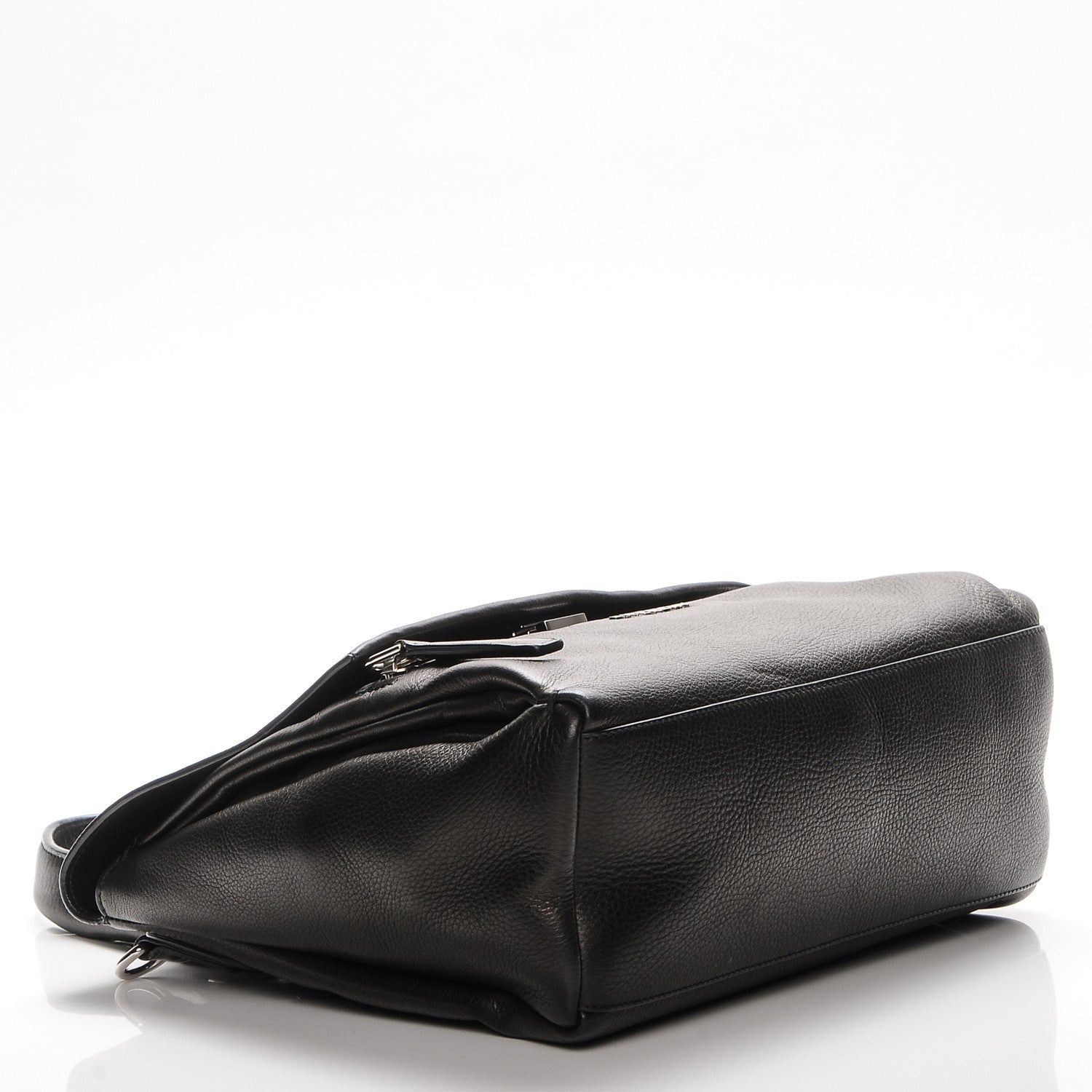 Givenchy Pebbled Calfskin Small Pandora Pure Flap Bag Black 4 of 6