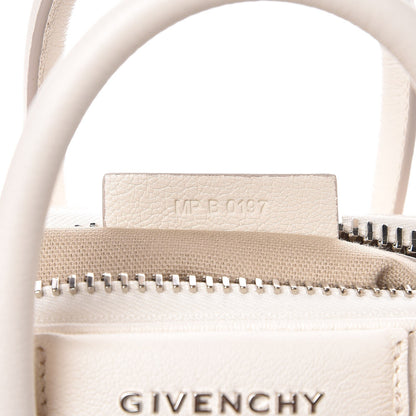 Givenchy Sugar Goatskin Mini Antigona Off White 15 of 17