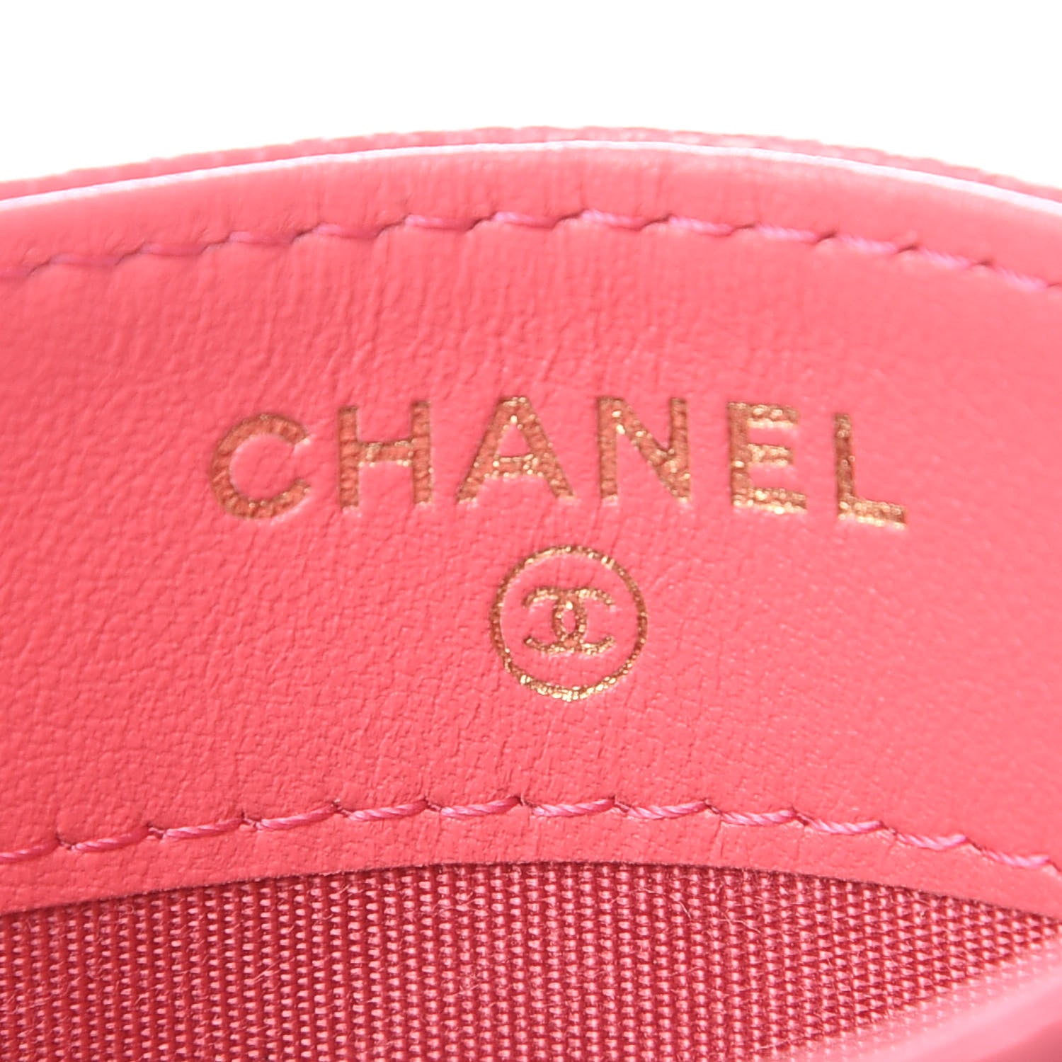 Chanel Caviar Quilted French New Wave Card Holder Rose 6 of 9
