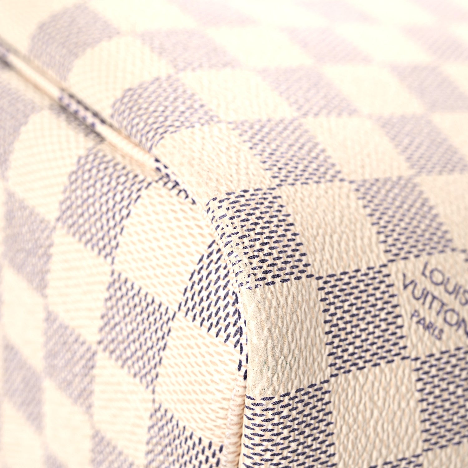 Louis Vuitton Damier Azur Braided Neverfull MM Pink 11 of 11