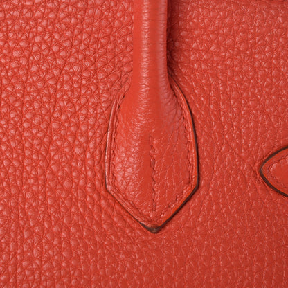 Hermes Togo Birkin 30 Capucine 32 of 39