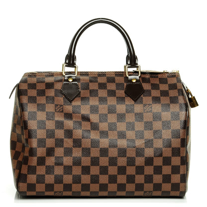 Louis Vuitton Damier Ebene Speedy 30 1 of 6