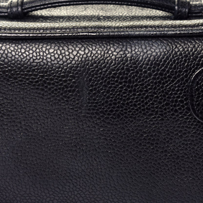 Chanel Caviar Vanity Cosmetic Case Black 19 of 21