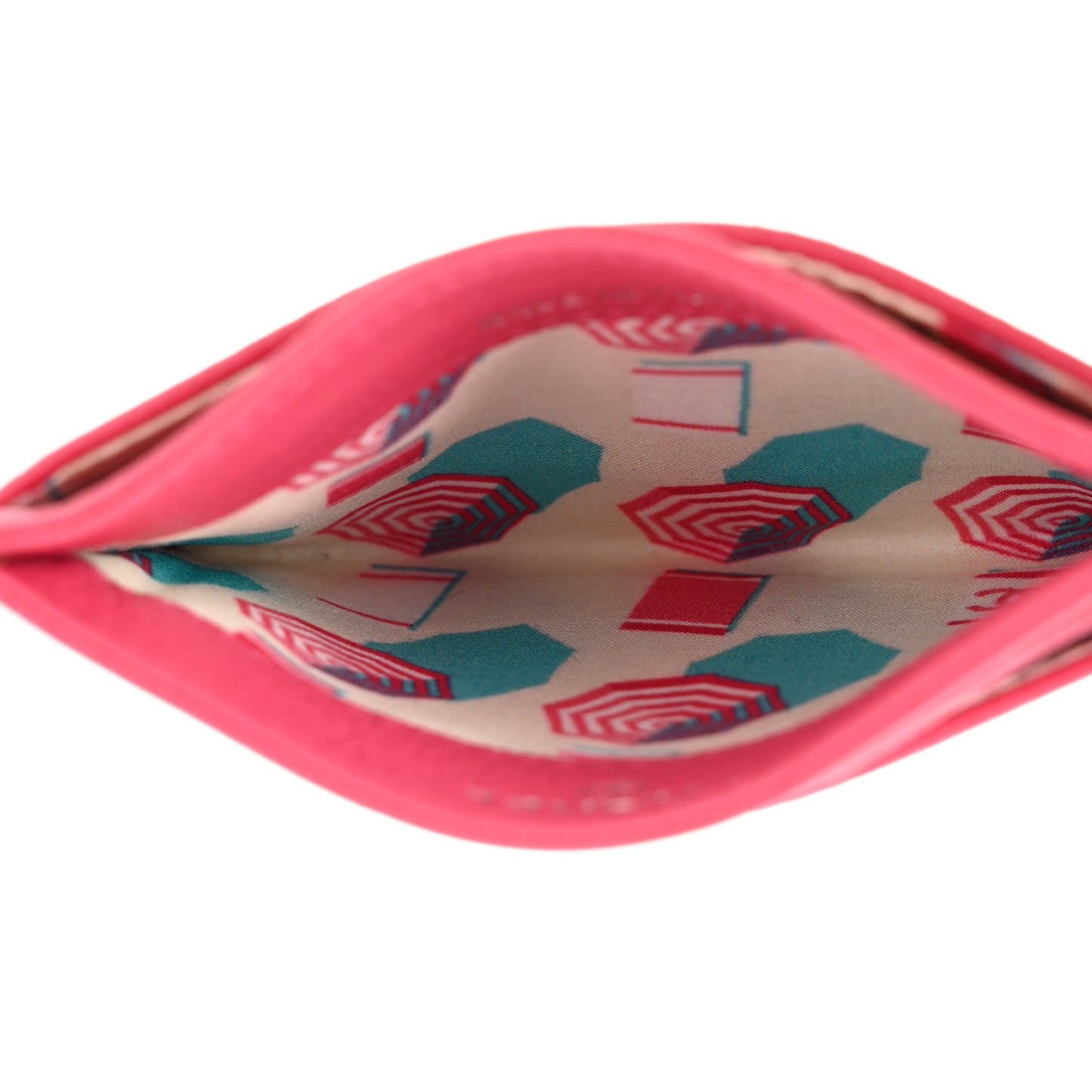 Goatskin CC Card Holder Pink