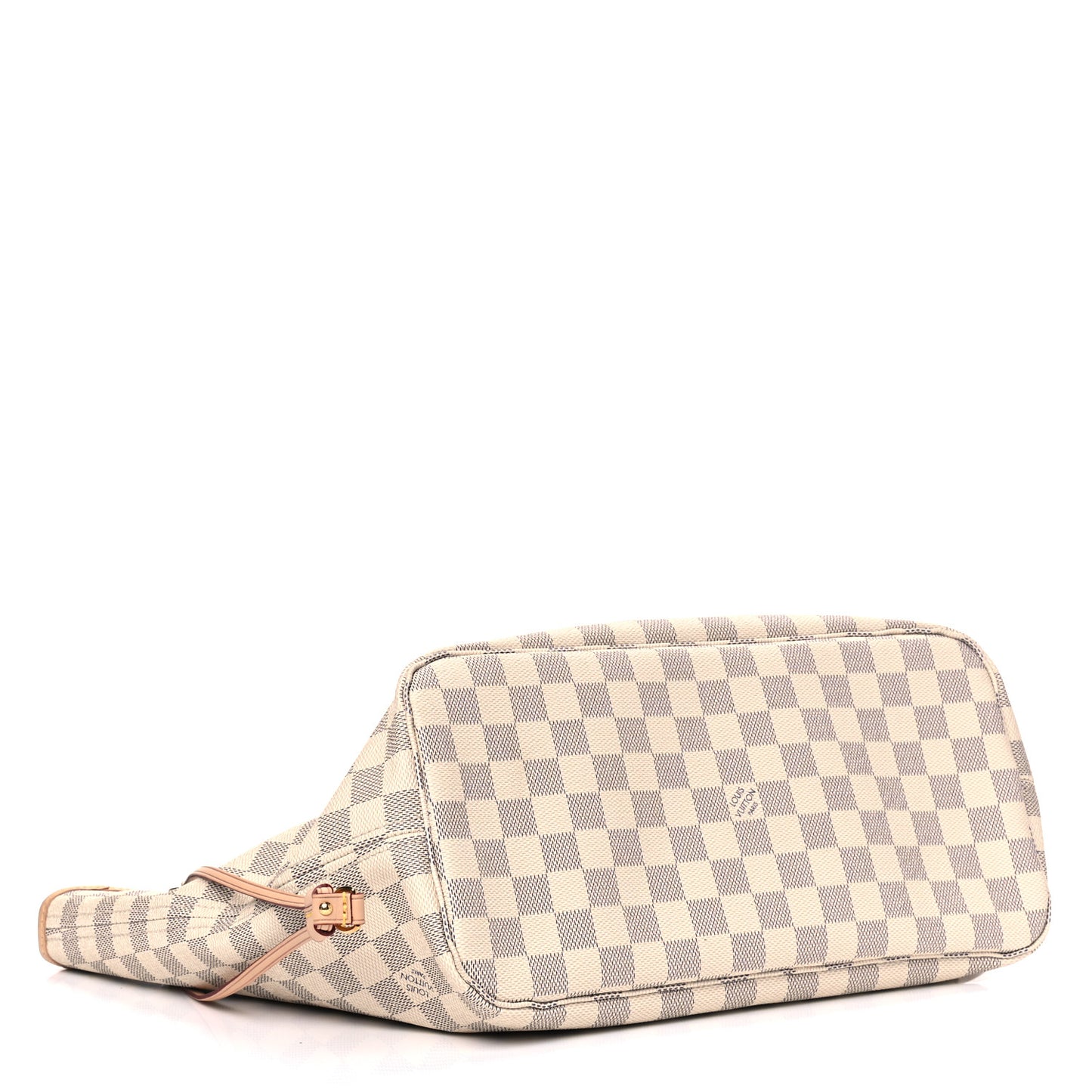 Damier Azur Neo Neverfull MM Rose Ballerine