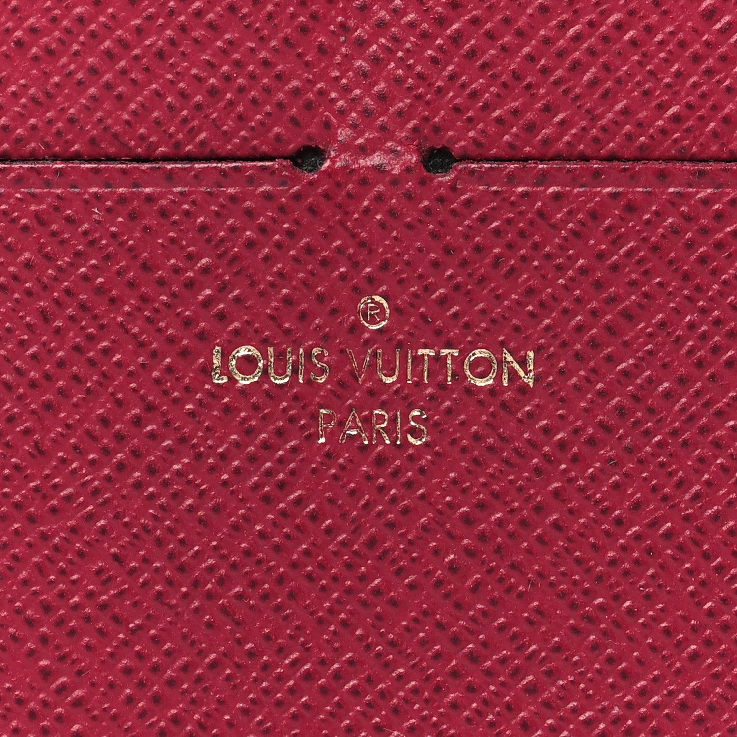 Louis Vuitton Calfskin Felicie Card Holder Insert Fuchsia 6 of 7