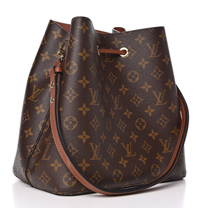 Louis Vuitton Monogram Neonoe MM Caramel 3 of 9