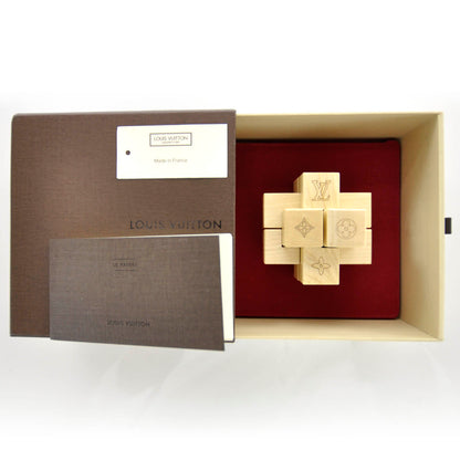 Louis Vuitton Le Pateki Wood Cube Puzzle 5 of 5