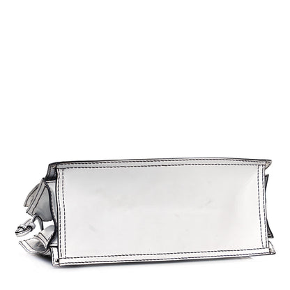 Loewe Calfskin Medium Shopping Tote White 3 of 15