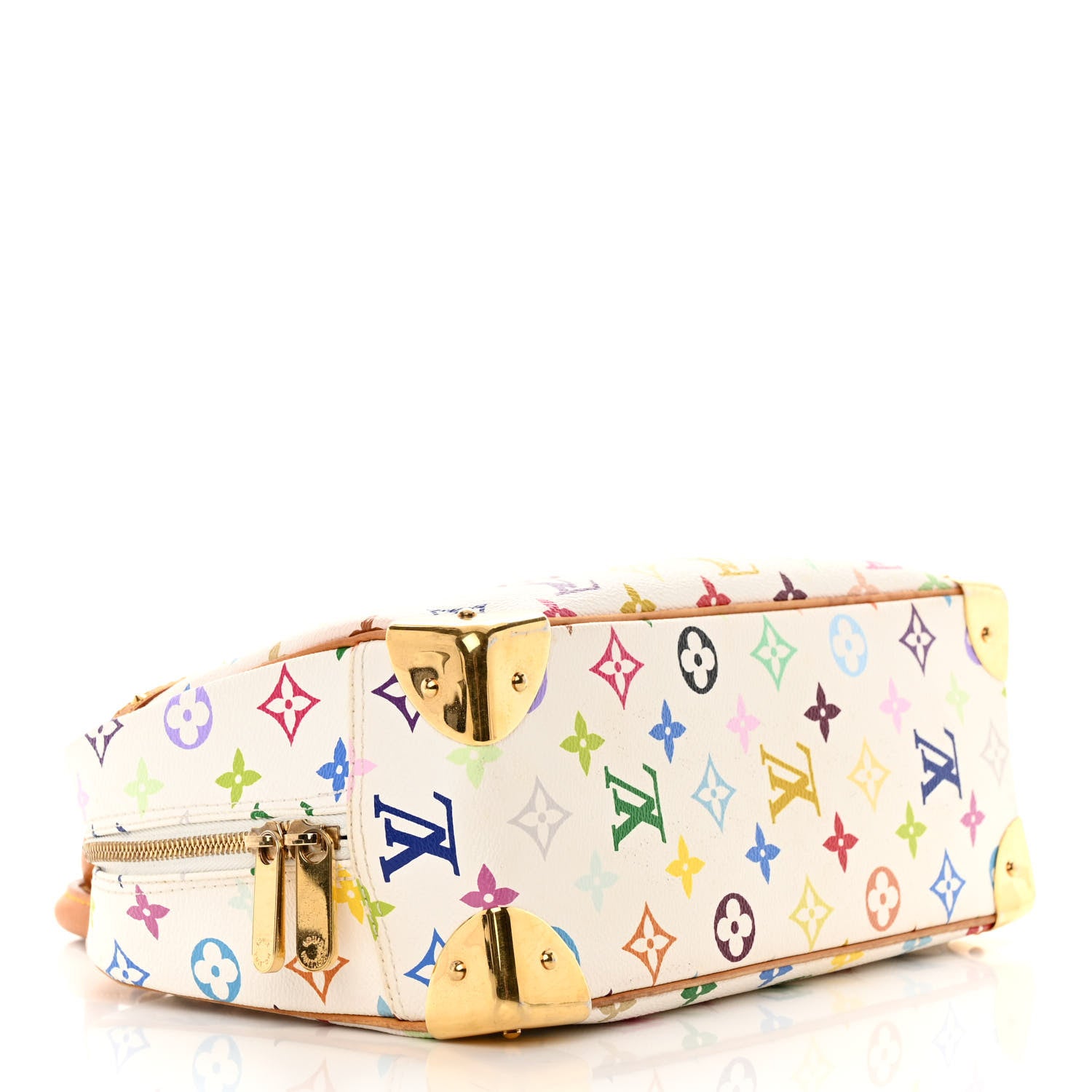 Louis Vuitton Monogram Multicolor Trouville White 4 of 17