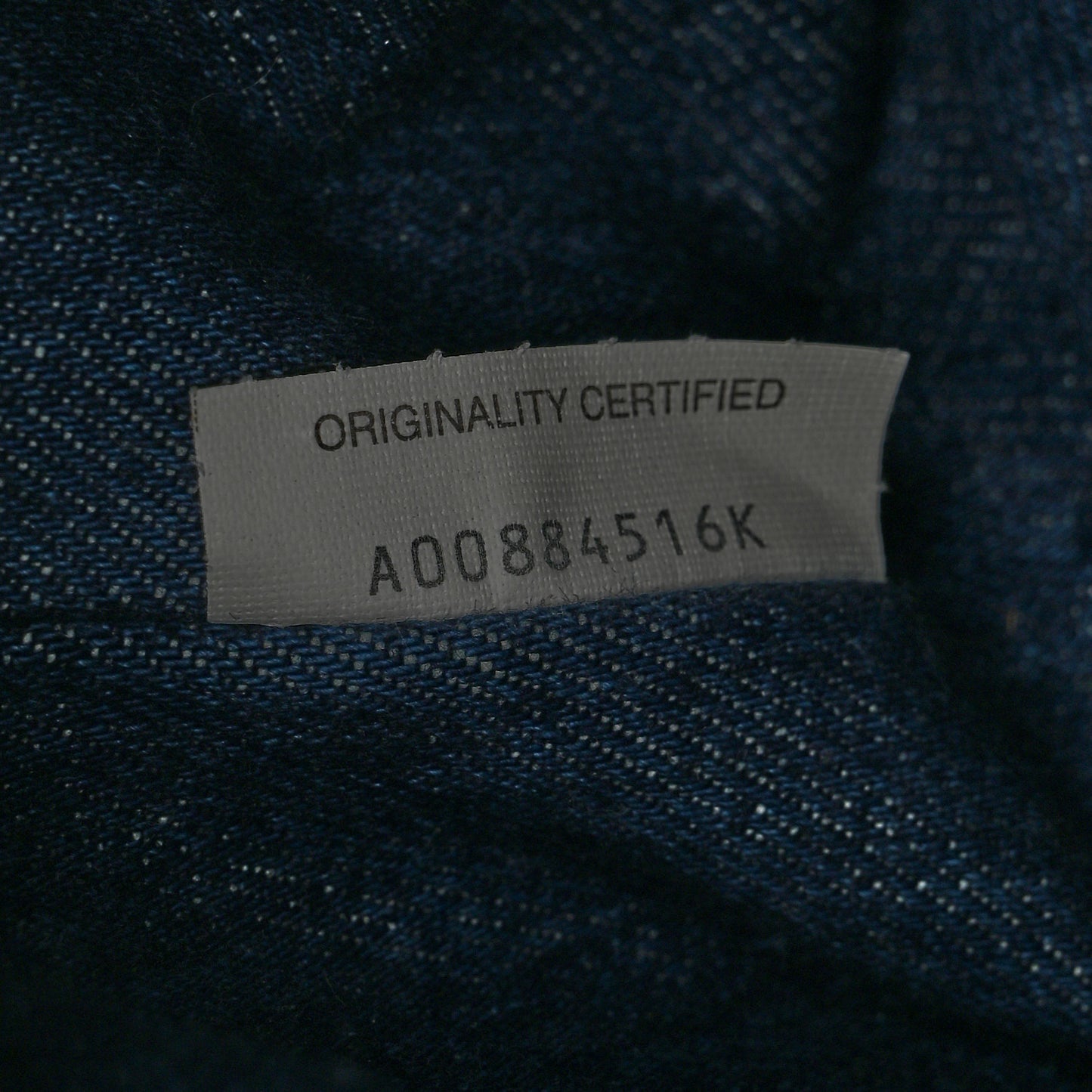 Nappa Denim Intrecciato Mini Wallace Abyss Indigo