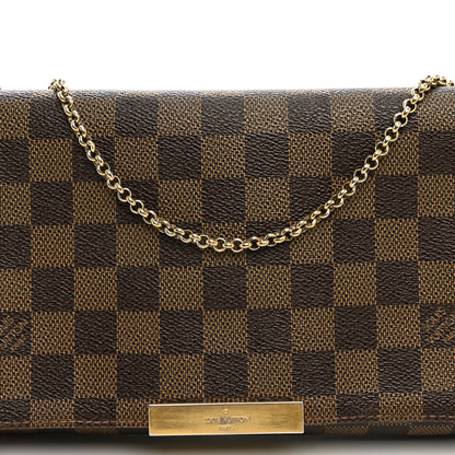 Louis Vuitton Damier Ebene Favorite MM 6 of 8