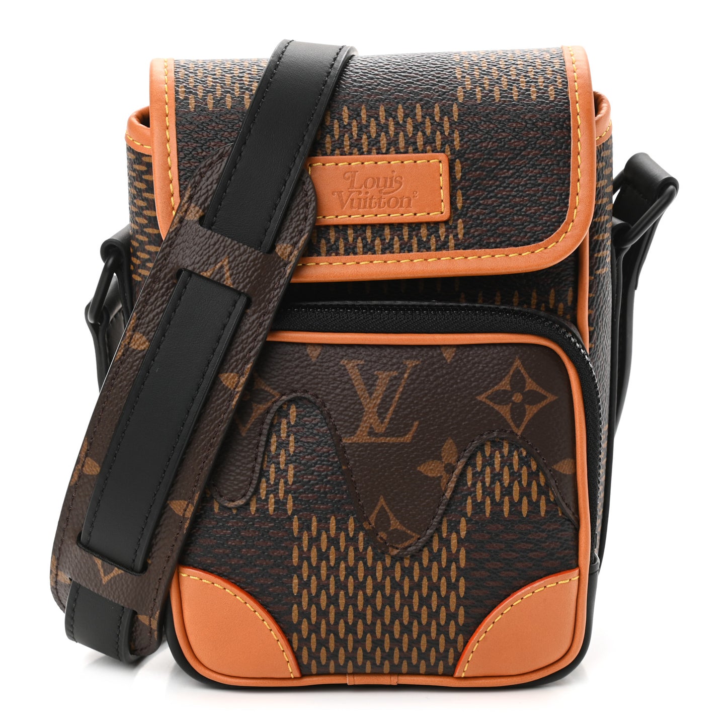 X NIGO Giant Damier Ebene Monogram Nano Amazone Messenger
