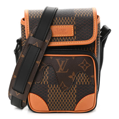 Louis Vuitton X NIGO Giant Damier Ebene Monogram Nano Amazone Messenger 1 of 10