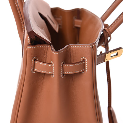 Hermes Veau Jonathan Birkin 25 Gold 20 of 38