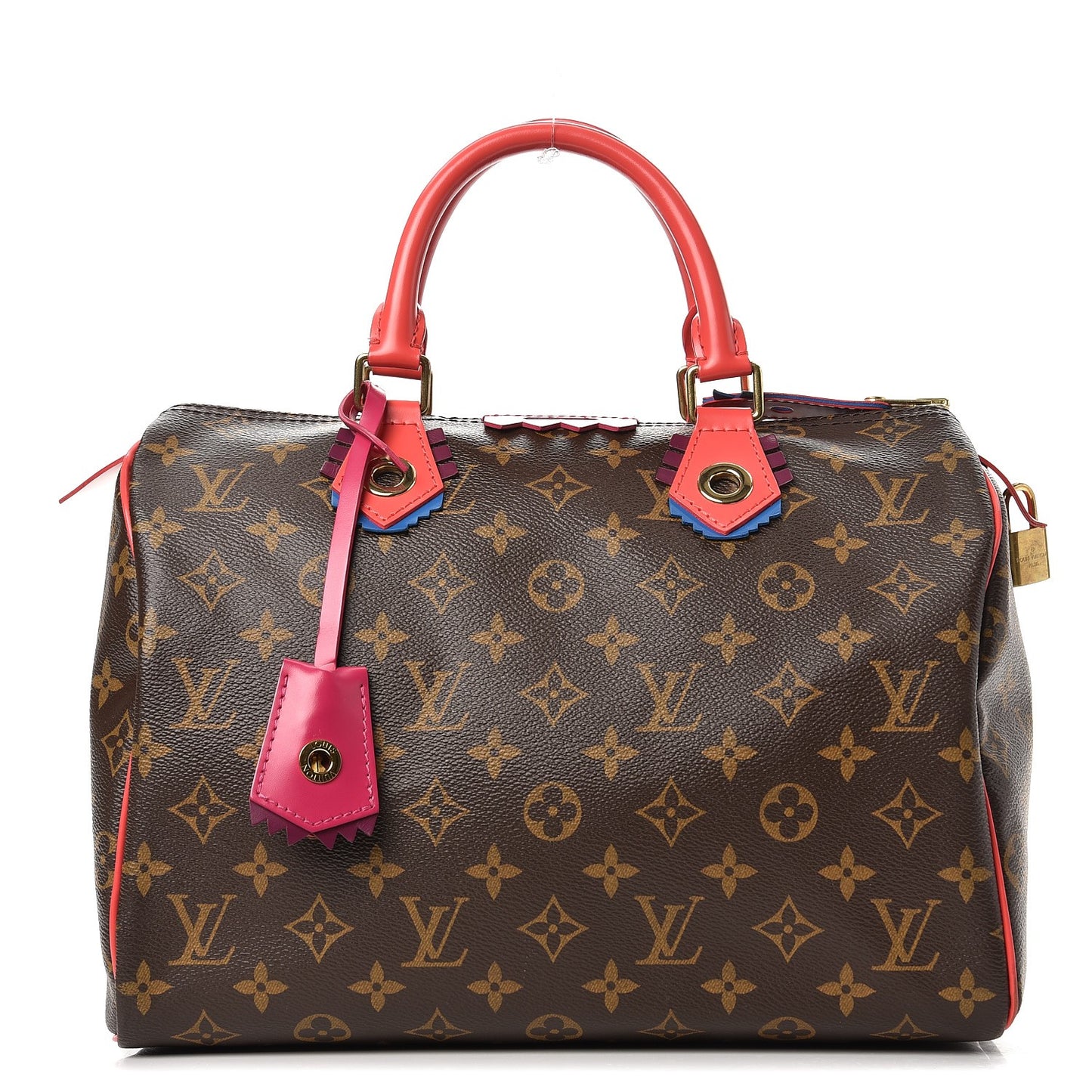 Monogram Totem Speedy 30 Flamingo