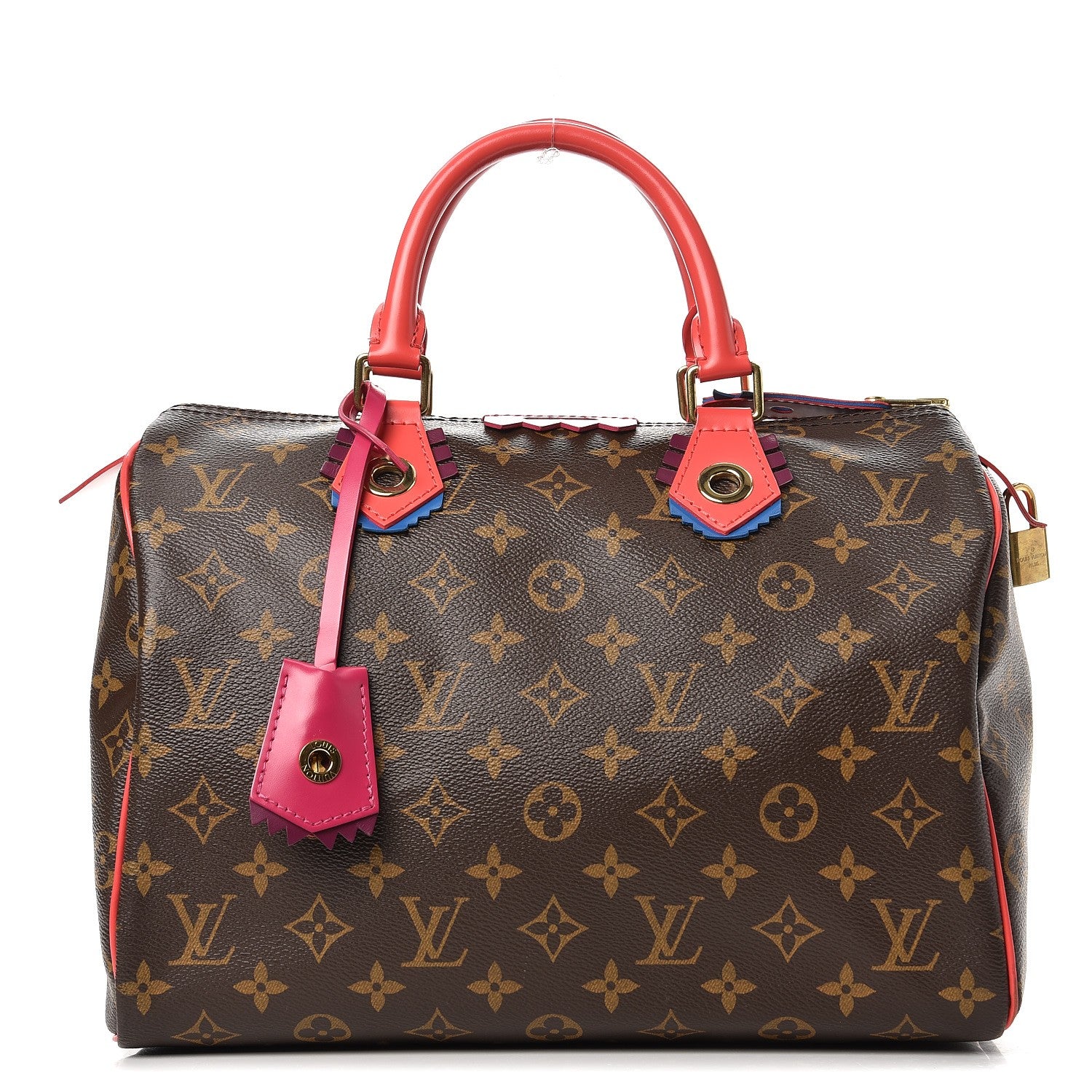 Louis Vuitton Monogram Totem Speedy 30 Flamingo 1 of 11