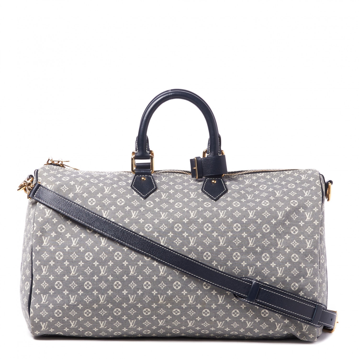 Louis Vuitton Monogram Idylle Speedy Voyage Bandouliere 45 Encre 1 of 8