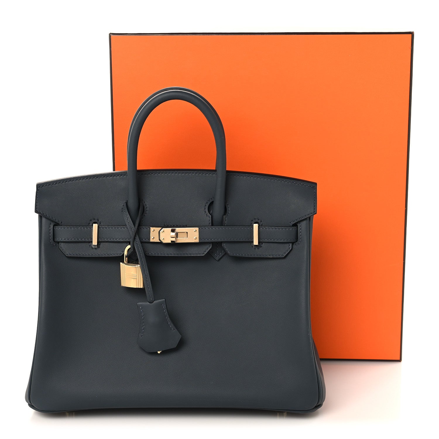 Hermes Swift Verso Birkin 25 Gris Misty Black 13 of 13