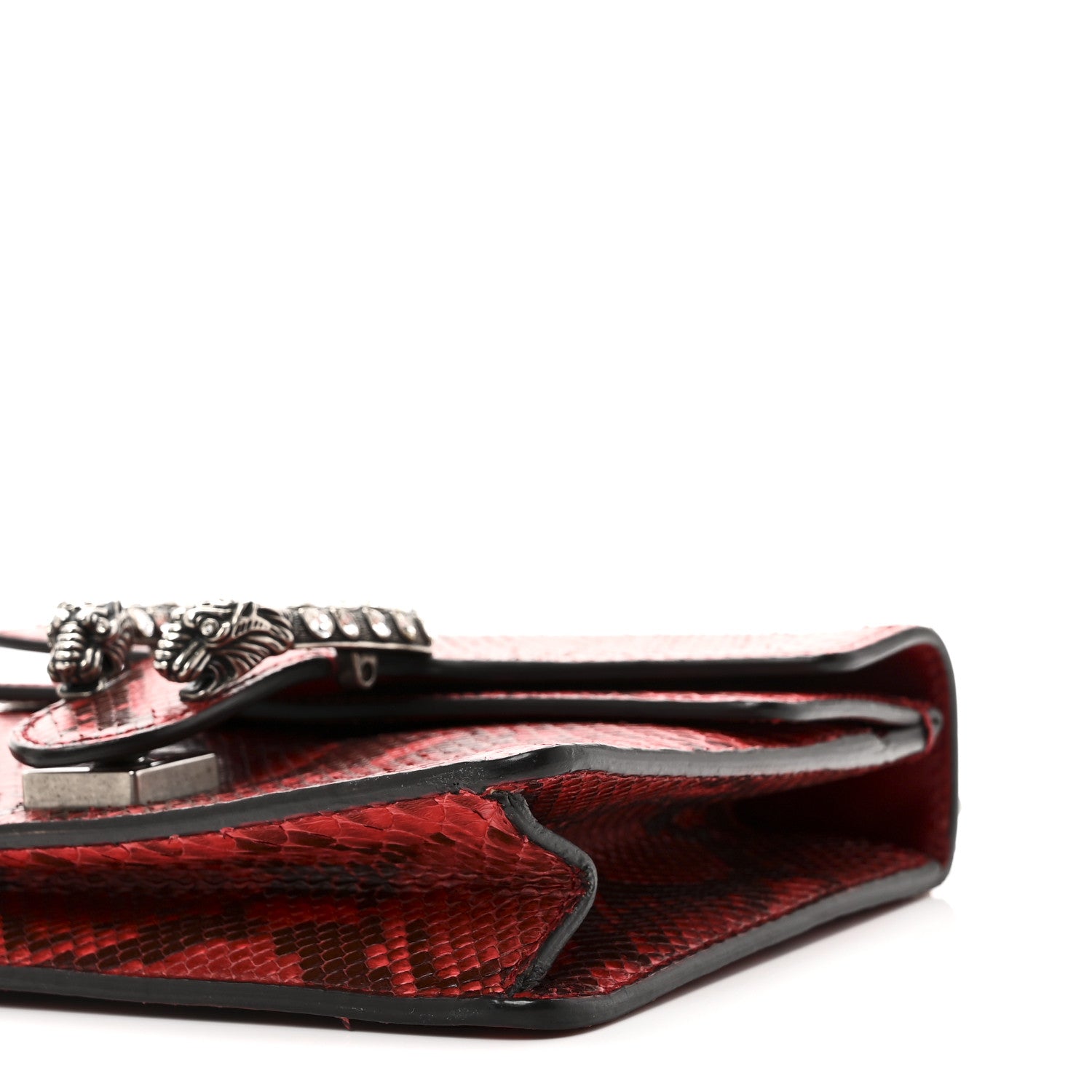 Gucci Snakeskin Mini Dionysus Shoulder Bag Red 10 of 10