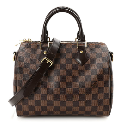 Louis Vuitton Damier Ebene Speedy Bandouliere 25 1 of 9