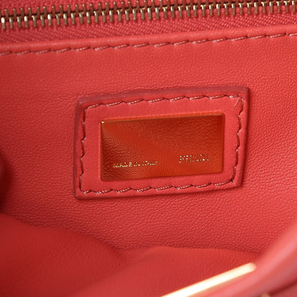 Fendi Nappa Mini Peekaboo Iconic Satchel Rosa Exstasy 7 of 11