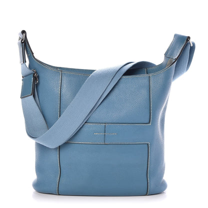 Hermes Taurillon Clemence Sac Good News PM Blue Jean 1 of 7