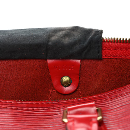 Louis Vuitton Epi Speedy 30 Castillan Red 7 of 14