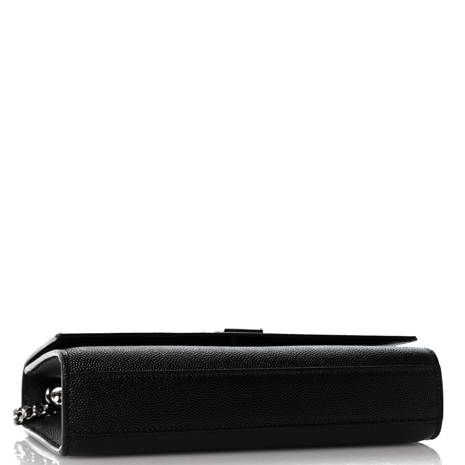 Saint Laurent Grain De Poudre Small Monogram Kate Satchel Black 3 of 11