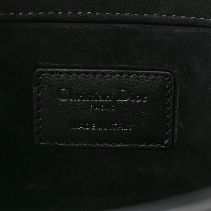Christian Dior Calfskin Cannage Diamond Medium Lady D-Joy Black 6 of 11